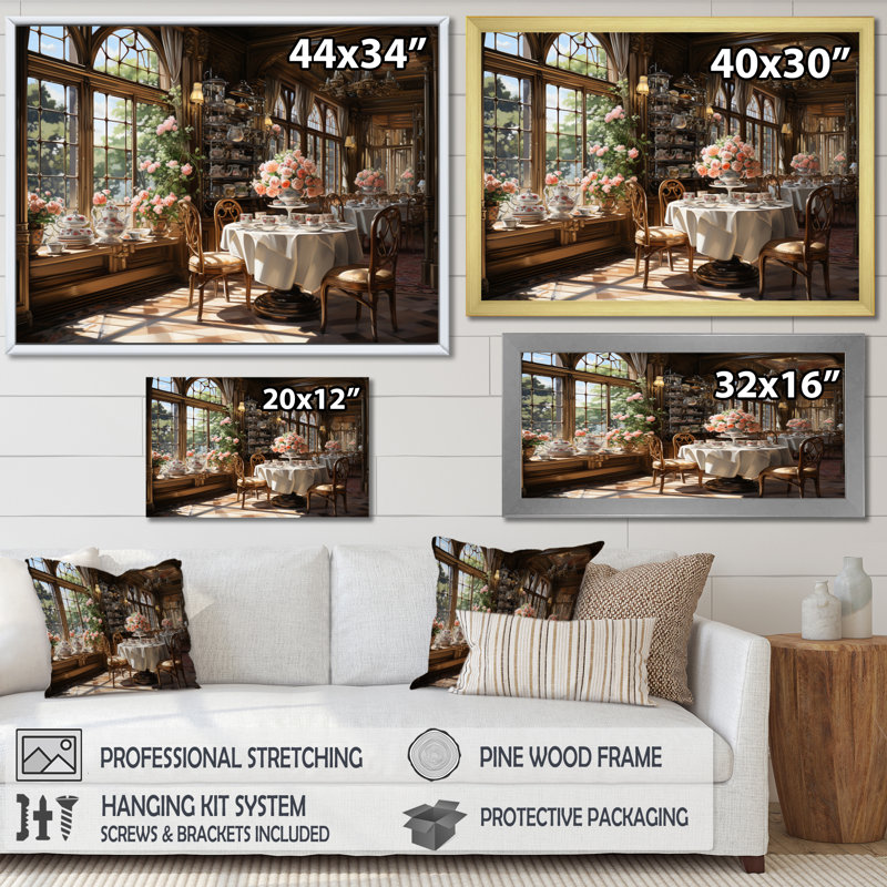 Art sur toile, "Country clubs", Toile tendue, H 12 po x l 20 po x P 1 po