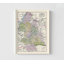 Tipperary County Ireland - Bartholomew 1882, affiche antique du comté de Tipperary, idée de cadeau irlandais parfait, affiche de décoration murale Irlande