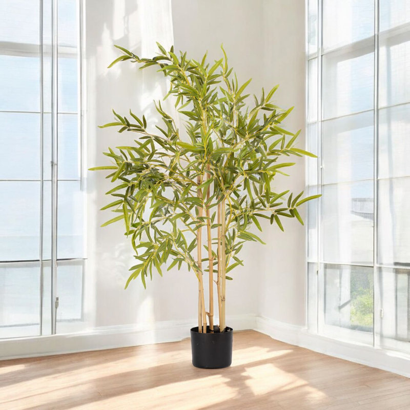 48 Inches Artificial Bamboo Tree In Nursery Pot