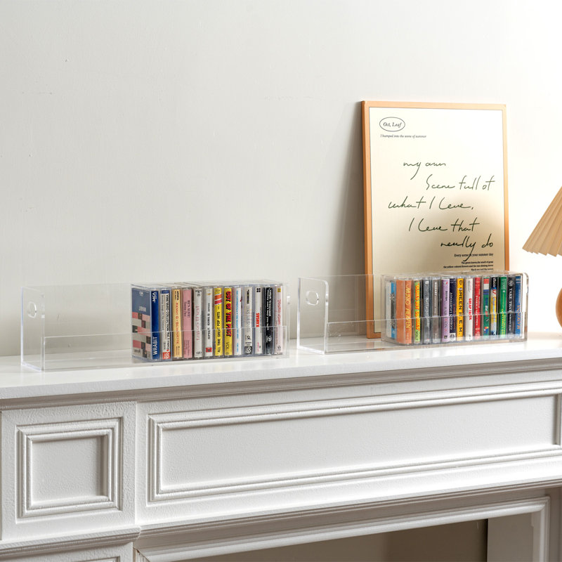Cassette Rack Mutimedia Media Shelves