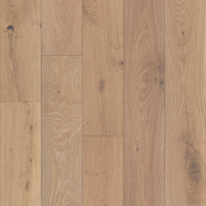 Plancher de bois franc d'ingénierie brossé au fil de fer 7 1/2 po x 14 mm T x Adriatica, Capo
