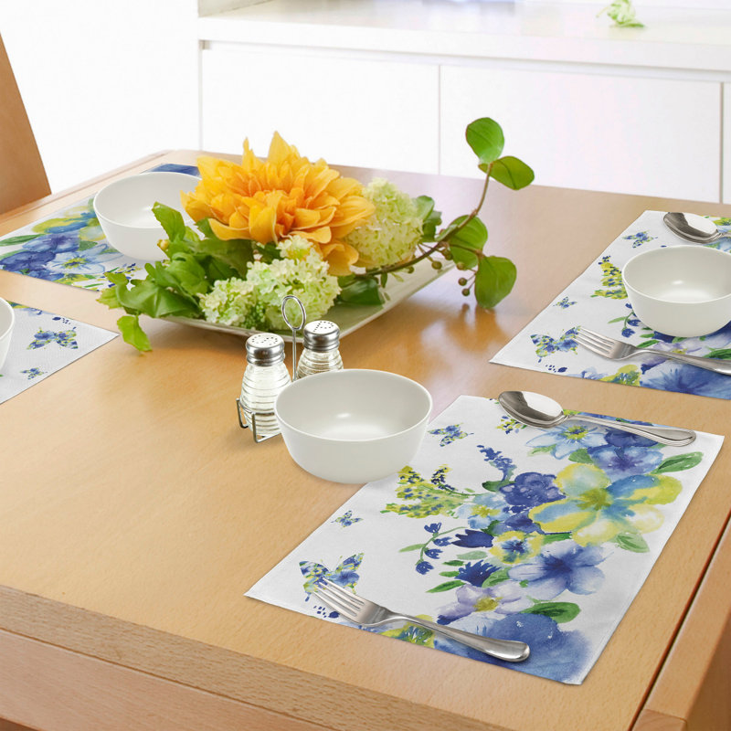 Ensemble de 8 napperons East Urban Home