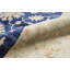 Hand-Knotted High-Quality Blue and Beige Area Rug