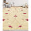 Hand-Knotted High-Quality Red and Ivory Area Rug