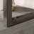 Credenza Hutch, Brown Finish-1921927520