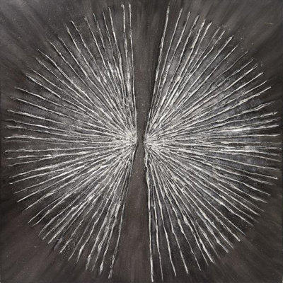 Night Breeze Glitter Painting by Beverly Fuller