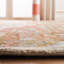 Tapis ivoire / rouge en laine touffeté à la main Marchesini-762926477