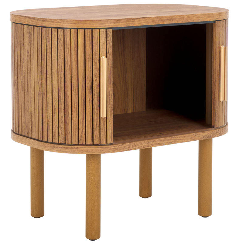 Cestar 21.65'' W Nightstand, Oak