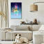 «Cosmic Dragonfly» par Karin Roberts, Ebern Designs, art mural en verre acrylique, 12 po x 16 po-672009571