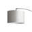 Clementas 69'' Silver Arched Floor Lamp