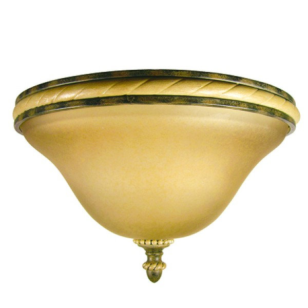 Ahwahnee Glass Flush Mount