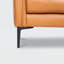 Causeuse en cuir véritable Fessler