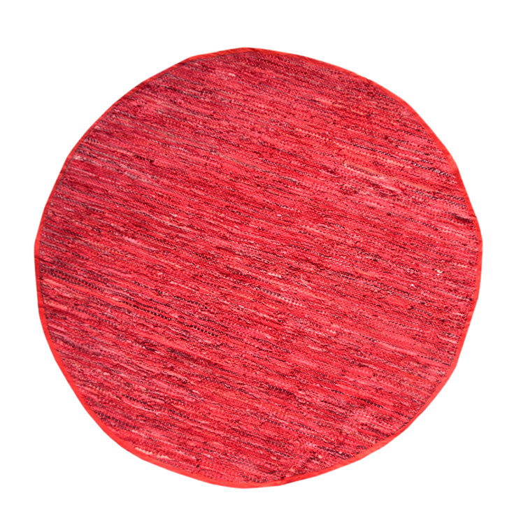 Recio Flatweave Red Area Rug