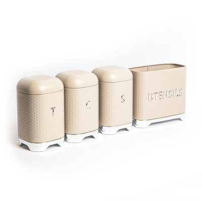 KitchenCraft Lovello Piece Kitchen Storage Set with Tea, Coffee