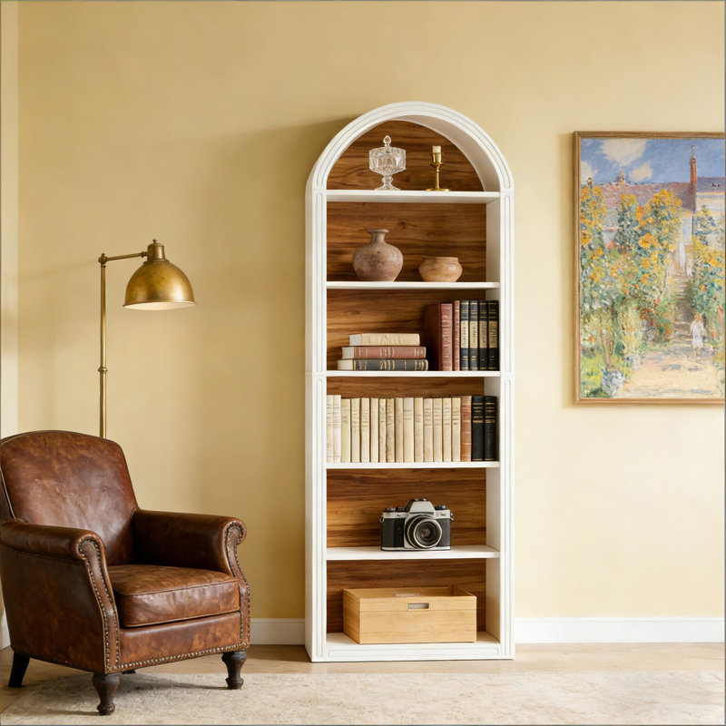 Étagère de rangement, bibliothèque élégante