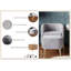 Ensemble de fauteuil demi-tonneau et repose-pieds Barchovice-714258856