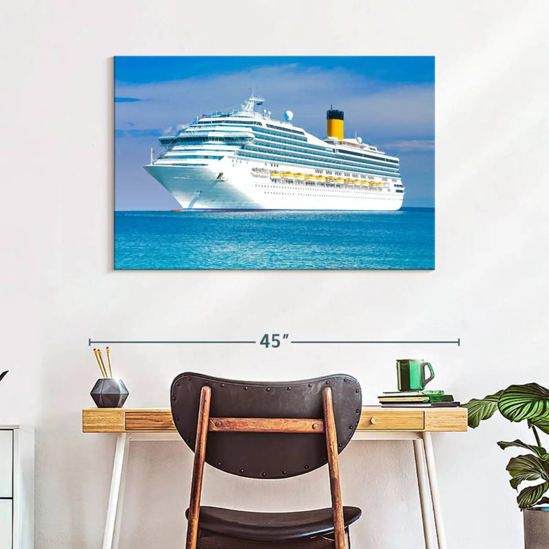 Mehar Large Ship, 26" H x 39" W