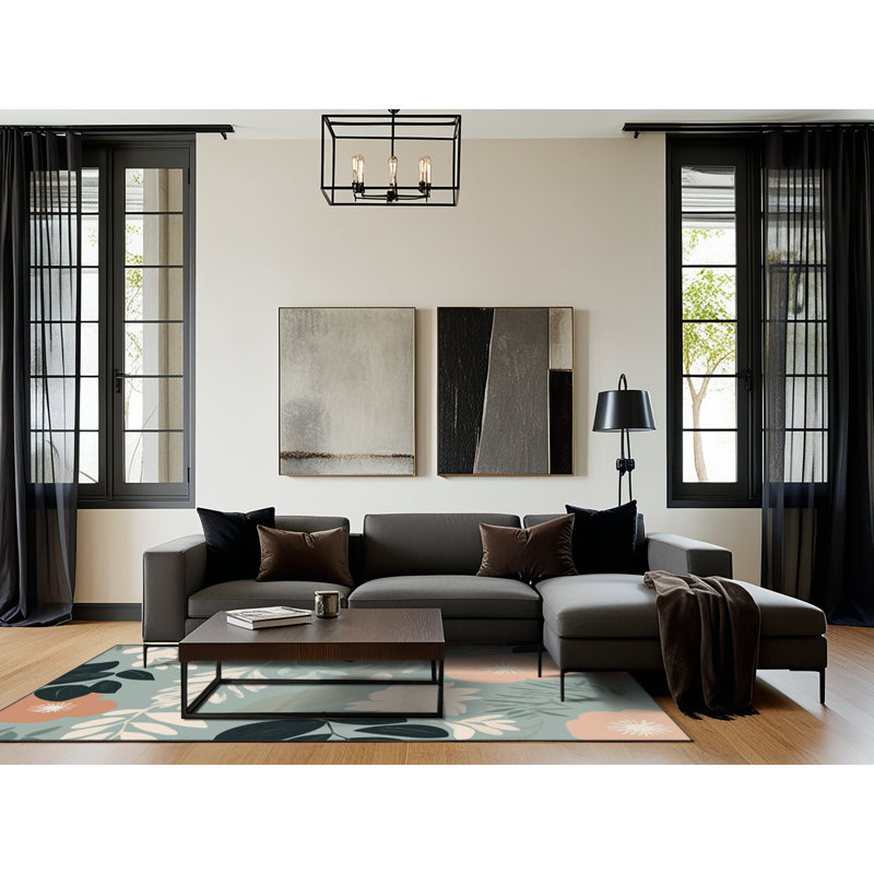 Tapis Petal Horizon, Rectangle de 5 pi x 8 pi