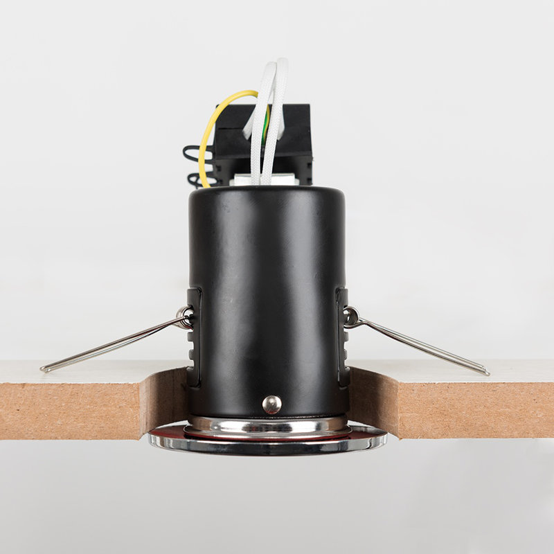 Pimentel 8cm Retrofit Downlight, Chrome, No Bulb