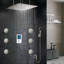 Douche de plafond encastrée à 5 fonctions BathSelect, expérience de spa électrique luxueuse