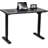 Midtown Value Height Adjustable Standing Desk, Single Motor, 48x24, Charcoal Strand Top with Black Frame-2013536063-2013536062