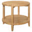 Isbell Maple Round Solid Wood Side End Table