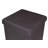 BirdRock Home 16x16 Folding Upholstered Ottoman, Charcoal-495099279