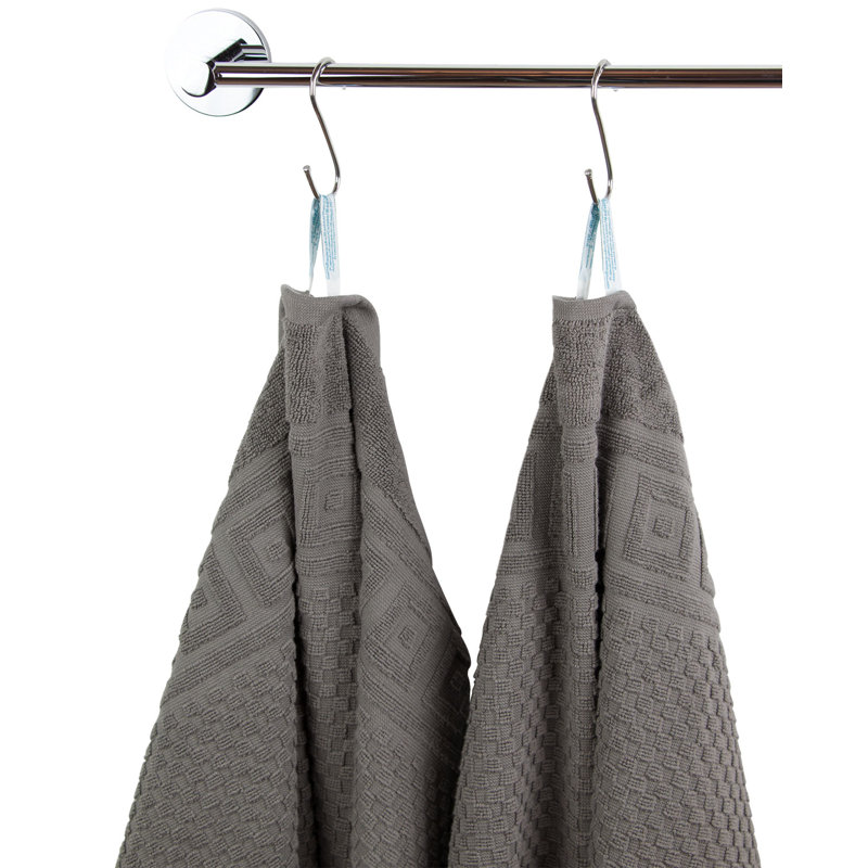 Midweight Bath Towel, Anthracite