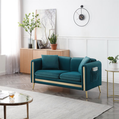 59'' Velvet Loveseat