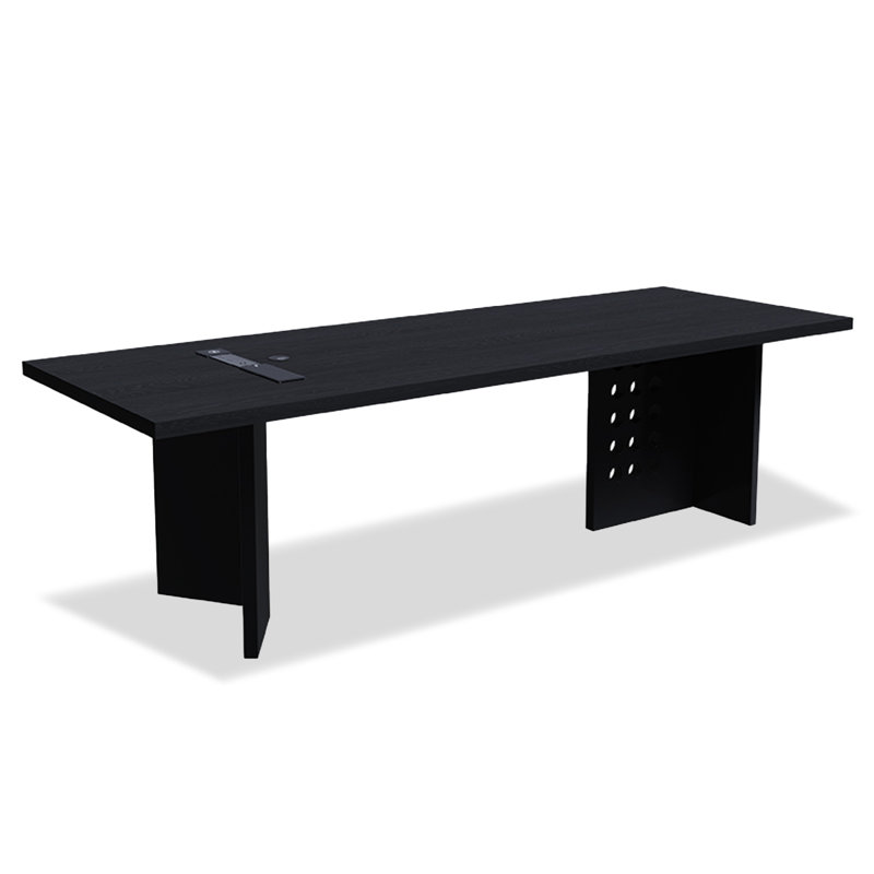 Light luxury and high-end solid wood desk, 29.5" H x 78.7" W x 31.5" D