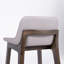 Infinity Modern Upholstered Stool with Solid Wood Frame