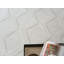 Brunello Modern Handmade Silky Nylon White Area Rug-669387743