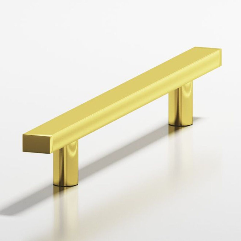 Poignée d'appareil, Or français, 10"