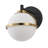 1-Dimmable white glass wall lamp