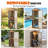 Outdoor Storage Cabinet With Sloped Roof, Adjustable Shelves, Lockable Door For Garden Patio Garage, 75.2" H