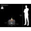 Square Natural Gas Smokeless Fire Pit