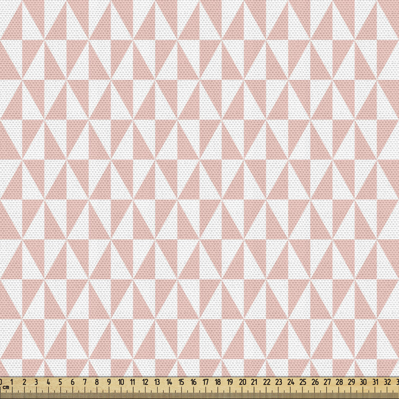 Tissu Ambesonne rose pâle, l 36 po x L 360 po