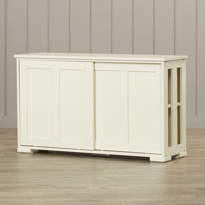 Desserte de l 42 po Cari, Blanc antique