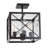 Harlon Glass Semi Flush Mount