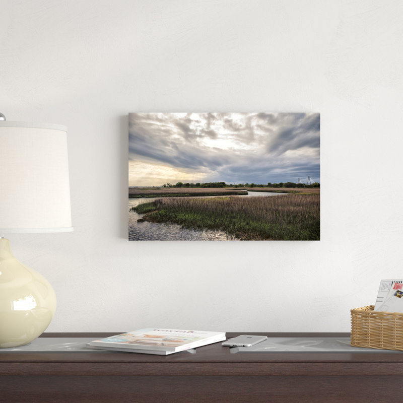 Low Country Sunset II, H 12 po x l 18 po x P 1,25 po