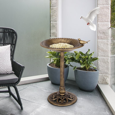 Hellman Freestanding Tray Bird Feeder