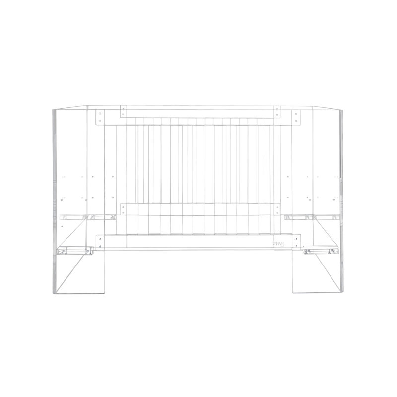 Vetro Crib, Clear