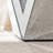 Inverted Triangular Mirror Square Table