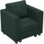 Fauteuil en velours côtelé Vevey-367262856