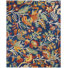 Navy Blue/Orange/Yellow