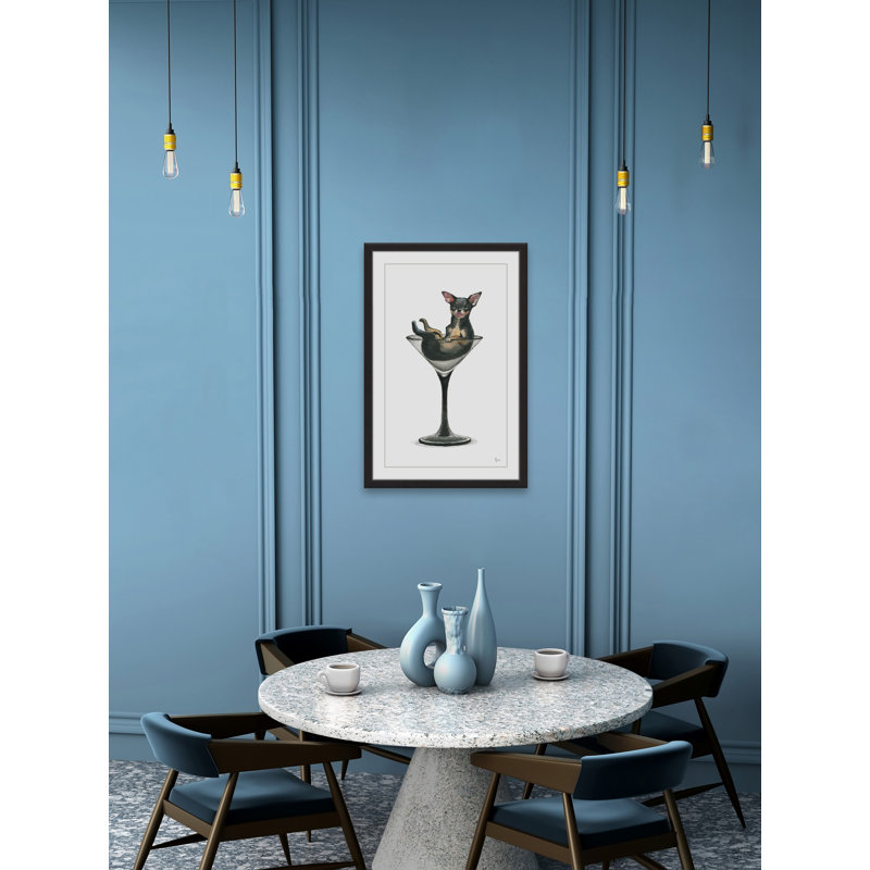 «Tiny Joy» par Eyre Tarney - reproduction de cadre photo, H 24 po x l 16 po x P 1,5 po