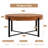 Modern Retro Splicing Round Coffee Table, Cocktail Table-494525925-494525922