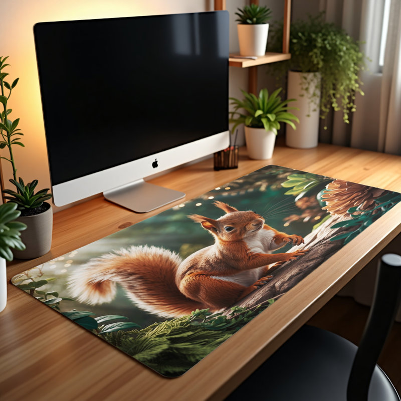 Polyester Desk Pad, 31.5x15.5