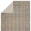 Devoris Oriental Machine Woven Polyester/Polypropylene Area Rug in Gray/Brown-364552168
