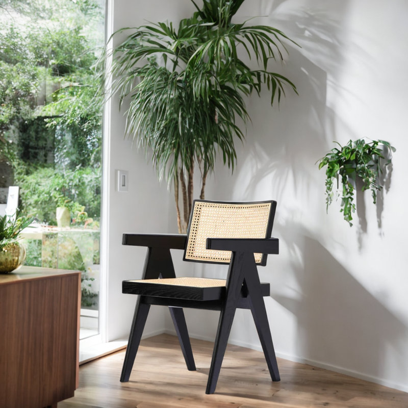  Chaise de salle à manger Jamilla, Noir